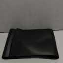 BENECREAT 6.73 feet Black PVC Strip Curtains, 7.2 inches Wide Waterproof Door Curtain for Basement, Stable, Pet House, Dog House Door Flap, 1.5mm Thick