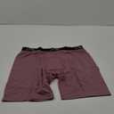 Merino.tech Merino Wool Boxer Briefs Men - Merino Wool Underwear Breathable Dry Fit Comfy Sports Base Layer for Men (Large, Dark Mauve 1 Pack)