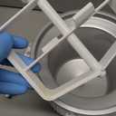 Ice Cream Maker Attachment for KitchenAid Mixers, Fits KitchenAid 4.5/5QT & 6QT Stand Mixers, Frozen Ice Cream & Sorbet Gelato Maker for KitchenAid, 2 Quart, White(Machine/Mixer Not Included)