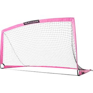 Franklin Sports Blackhawk Backyard Soccer Goal - Portable Pop Up Soccer Nets - Youth + Adult Folding Indoor + Outdoor Goals - Multiple Sizes + Colors