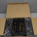 TomCare Solar Lights Outdoor Upgraded Bright Solar Pathway Lights Bigger Size Decorative Solar Waterproof Solar Powered Led Landscape Garden Lighting for Path Yard Walkway, 8 Pack