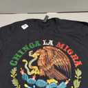 Mexican Flag Proud Mexican Coat of Arms Viva Mexico T-Shirt, Large