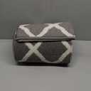 SHACOS Runner Rug 2'x8' Washable Extra Long Entryway Runner Rugs Non Slip Rubber Backing Hallway Rug Runner Kitchen Carpet Runners, Light Gray