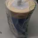 Owala Kids Insulation Stainless Steel Tumbler with Spill Resistant Flexible Straw, Easy to Clean, Kids Water Bottle, Great for Travel, Dishwasher Safe, 12 Oz, Tan and Blue (Seas the Day)