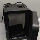 Frigidaire Mini Personal Fridge Cooler, Countertop, Holds Up to 10L/15 Cans, Brushed Black Stainless Rugged Design, Portable for Skincare, Makeup, Car, Office, Bedroom, Dorm Room, or Cabin