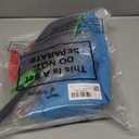 Equestrian Training Flag 4 Pieces Equestrian Training Equipment Nylon Flag with Flagpole (Red, Black, Green, Blue)