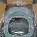 Cereal Rice Food Storage Containers, Collapsible 20 to 50 Lbs Dispenser Bin with Rolling Wheel Airtight Locking Lid, Dog Pet Cat Flour Sugar Plastic Leakproof Sealable Large Kitchen Pantry Holder