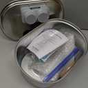 Cat Water Fountain Cordless, Stainless Steel Pet Water Fountain Wireless  3.2L/108oz Battery Operated Automatic Water Dispenser for Cats Indoor, with Motion Sensor & Quiet Pump (4 Filter & Sponge)