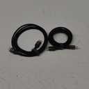 Highwings 8K HDMI Cable 2.1 2-Pack 6.6FT, Slim 48Gbps High Speed HDMI Braided Cord-4K@120Hz 144Hz 8K@60Hz, HDCP 2.2&2.3, Dynamic HDR,eARC,DTS:X,RTX 3090,Compatible with Roku TV/HDTV/PS5/Blu-ray (Black)