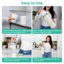 KEKHEALTH 22oz Full-Day Cold-Chain Breastmilk Cooler, Double-Wall Vacuum Stainless Steel with 360 Cooling, Keeps Milk 50F for 24 Hours, Leak-Proof BPA-Free, Easy to Clean, Includes 2 Bottles