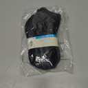 Trimfit Girls' 3-Pack Low Cut (Comfortoe) Socks (Black)