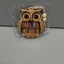 2025 Book Ornaments for Christmas Tree, Gift for Book Lover Women, Wooden Ornaments as Bookish Gifts for Christmas Tree Decorations, Gifts for Readers Hanging Xmas Decor