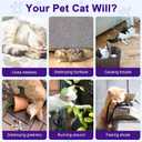 Cat Deterrent Spray - Natural Safe Cat Repellent Spray for Furniture Protection,Effective Indoor & Outdoor Training Aid to Stop Pee Spraying, Chewing & Scratching (1 Pc)