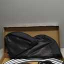 SereneLife Saucer Tree Swing for Kids with Hanging Kit & Pillow, 40" Disc Swing for Kids Indoor/Outdoor Use 700 lb Capacity, Waterproof & Durable Design, Easy to Assemble (Black)