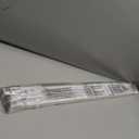 LazBlinds No Tools No Drill 1" Vinyl Mini Blinds, Cordless Blinds for Windows, Light Filtering Horizontal Window Blinds & Shades, 43" W x 72" H, White