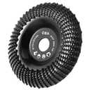 OBA Wood Carving Disc for Angle Grinder 4-1/2 Inch, Wood Shaping Grinding Wheel with 5/8 Arbor