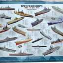 EuroGraphics WWII War Ships 1000 Piece Puzzle (6000-0133)