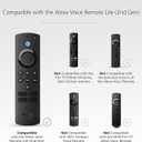3 x Made for Amazon Remote Cover Case, for Alexa Voice Remote Lite (2nd Generation)