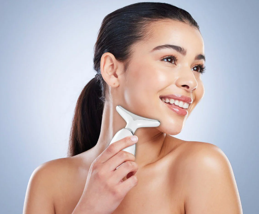 ILive Facial Massager Red-Light-Therapy-for-Face 3 In 1