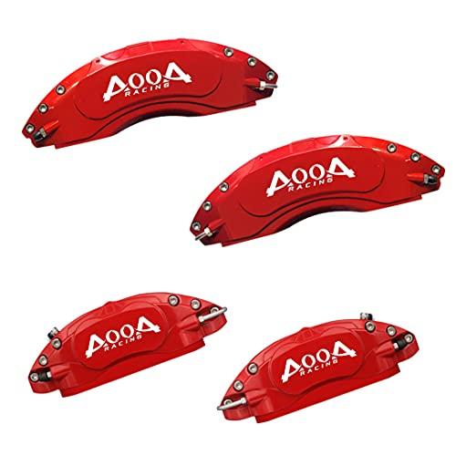 AOOA Aluminum Red Caliper Covers White Character erra 1500 (2019-2024), set of 4