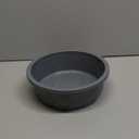 Leash Boss Extra Large Dog Bowl (112 oz) - Plastic Food & Water Feeder for Inside & Outside, Gray, Holds 14 Cups (1 Bowl)
