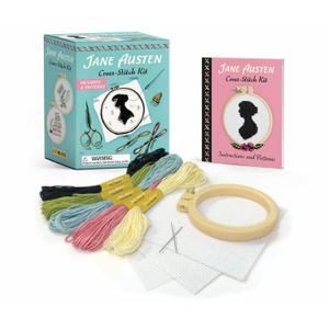 Jane Austen Cross-Stitch Kit: Includes 4 Patterns (RP Minis) Paperback – October 14, 2025
