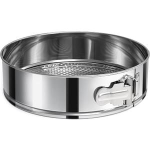 7 Inch Springform Pan 304 Stainless Steel Nonstick Springform Cake Pan with Removable Bottom, Round Spring Form Cheesecake Pans
