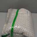 Americanflat 50x60 Throw Blanket - Soft and Breathable Cotton Throw Blanket for Couch, Bed, Chair - Decorative Blankets Perfect for Home, Office, or Outdoor Use - Cream and Beige Birds Eye Design