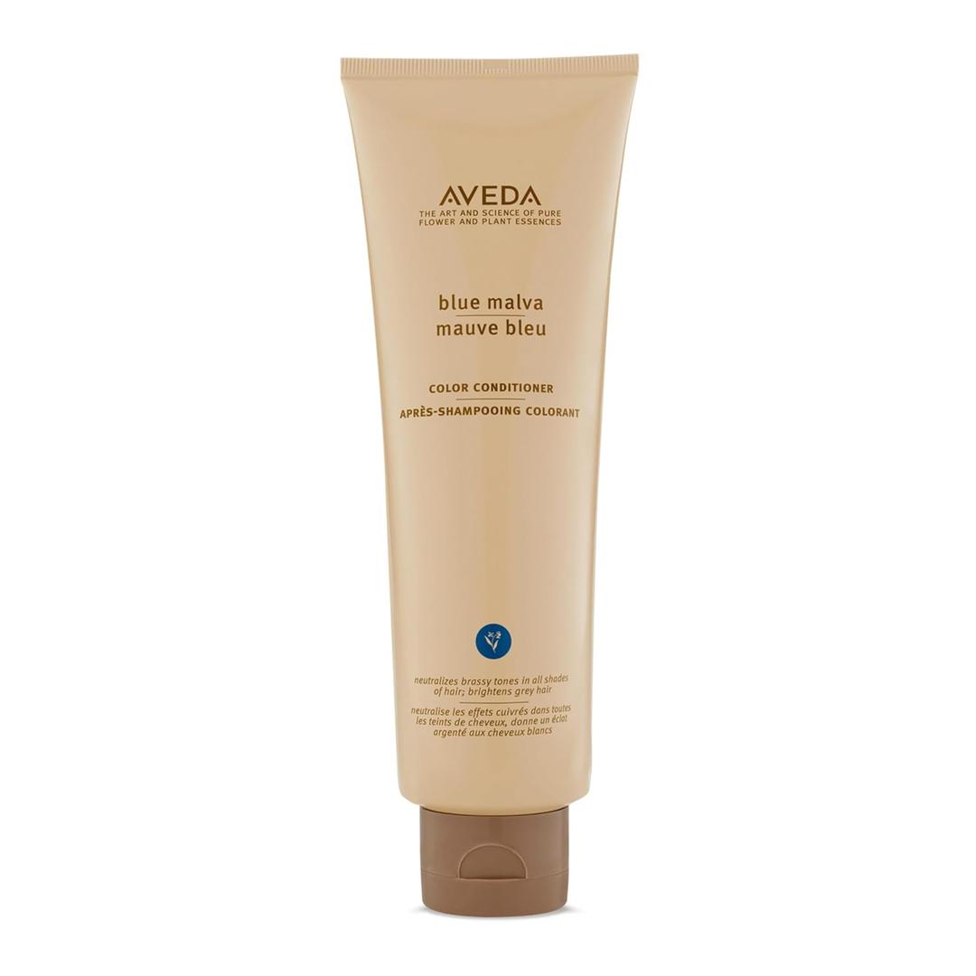 Aveda Blue Malva Color Conditioner | Purple Conditioner for Silver, Gray, Blonde Hair | Neutralizes Brassiness | Deeply Conditions Hair, 8.5 Fl Oz