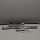 Industrial Pipe Wall Mounted Clothes Hanging Shelves System,Metal Clothing Towel Rack,Garment Rack Perfect for Retail Display,Closet Organization (One Pipe Shelves,Black, 59" L x 11.8" D)