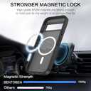 BENTOBEN for Google Pixel 8a Case, Pixel 8a Magnetic Case [Compatible with MagSafe] Translucent Matte Slim Shockproof Anti-Fingerprint Anti-Scratch Protective Cover for Google 8a 6.1’’Black