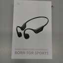 Bone Conduction Headphones,Open Ear Headphones Bluetooth5.4 with Mic,Wireless Headphones 10H Playtime, Waterproof Sport Headphone Suitable for Running,Cycling, Outdoor Sports Black