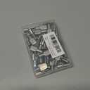 Benkyo 7mm Shelf Pins Cabinet Shelf Pegs 7mm Metal Shelf Pegs for Shelves Shelf Holders Pegs Shelf Support Pegs 50 Piece