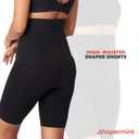 SHAPERMINT Shapewear for Women - High-Waisted Shapewear Tummy Control Shorts, Thigh Slimmer, Underwear for Women (Black, XL)
