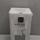 Insulated Water Bottle | Thickened Stainless Steel Vacuum Metal | Portable Sports Half Gallon Large Water Jug for Gym and Hiking with Straw, Carrier Bag, Handle Strap | BPA-Free 64 oz (Advanced Black)