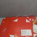 TIACABO Red Large Gift Box with Window, 13.5"x9"x4.3" Bridesmaid Boxe for Gifts Giving, Birthday Gift Boxes with Magnetic, Closure Lid Gifts Box for Presents, Cute Boxes, Luxury for Gift Packaging, 5 Pieces