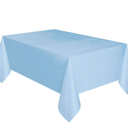 Rectangular Light Blue Table Cover