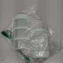 3 Layer Stackable storage containers for lunch or snacks (Pack or 2, Pastel Green)