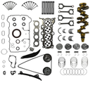 G4NB 1.8L Engine Overhaul Rebuild Kit w/Crankshaft Con-rod Piston kit Timing chain kit Fit For Hyundai Elantra Kia Forte 2012-2016 Replaces OE #23110-2E711 622V6-2EH00 23041-2E100