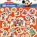 Disney Mickey Mouse Hopper Ball for Kids - Bundle with 15 Inch Mickey Bouncy Ball with Handle, Stickers, and More (Mickey Mouse Outdoor Toys)