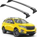 Roof Rack Cross Bars 300lbs Compatible with 2018-2024 Chevy Chevrolet Equinox & GMC Terrain (Not for EV), All-Metal Aluminum Heavy Duty Crossbar Luggage Racks Roof Rails Rooftop Accessories