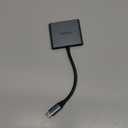 USB C to Dual HDMI Adapter 4K@30Hz, KOZYC USB C Hub Multiport Adapter with 2xHDMI, USB 3.0, 100W PD, Support USB C to HDMI Splitter Extended Display for MacBook Pro (MST is not Supported on MacOS)