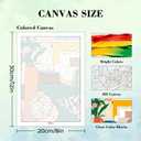 Amaieuin 6 Pack Paint by Numbers Kit for Adults Beginner,Paint by Number Adult,Easy Adult Paint by Numbers for Home Decor Gift 12x8in (Flowers)