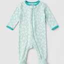  Unisex Baby Organic Cotton Footed Sleep & Play Pajamas Baby and Toddler Sleepers 0-3M