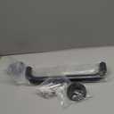 AmazerBath Shower Grab Bars for Seniors Anti Slip, Bath Safety Grab Bar for Needy, Stainless Steel Bathroom Safety Grab Bars, Thickened Bar Bigger Base Holds 500LBS, 12" L x 1" D, Black