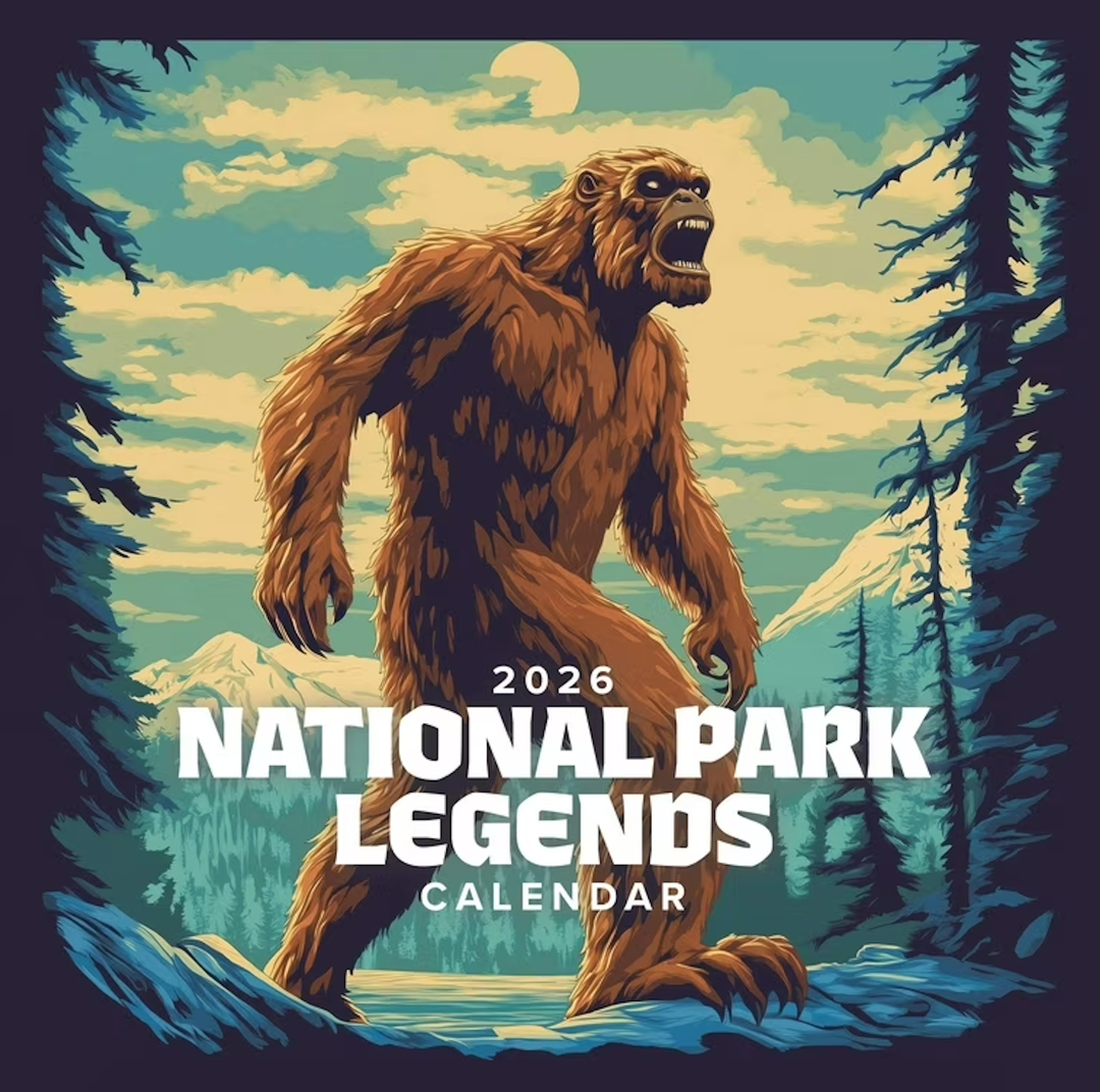 2026 National Parks Legends (12x12) Wall Calendar