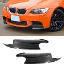 Real Carbon Fiber Front Bumper Splitters Lip Compatible with BMW E90 E92 E93 M3 2006-2013