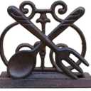 Exquisite Vintage Cast Iron Napkin Holder With Playful Standing Animal Motif - Elevate Elegance And Functionality In Your Table Setting (Tableware)