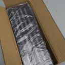 Metal 4 Pack Magnetic Spice Storage Rack Organizer for Refrigerator and Oven, Black Fridge Organizers and Storage