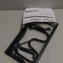 MUDEELA Pots and Pans Organizer Rack for under Cabinet, Expandable 11.81''-22.85'' Pot Lid Kitchen Cabinet Organizer Holder with 10 Adjustable Compartment Cutting Board Organizer for Pan Lid, Bakeware,10 Dividers-Black